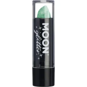 Moon Glitter Iridescent Glitter Lipstick, Green