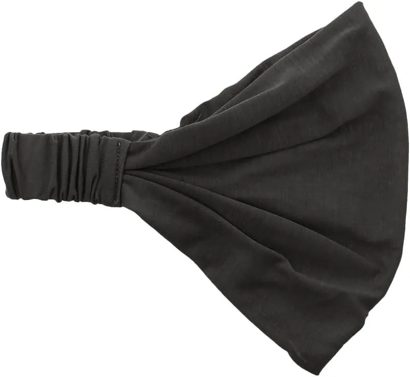Motique Accessories Wide Cotton Head Band Solid Boho Yoga Style Soft Hairband