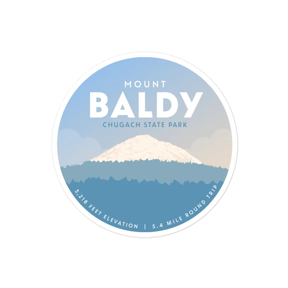 Mount Baldy Sticker