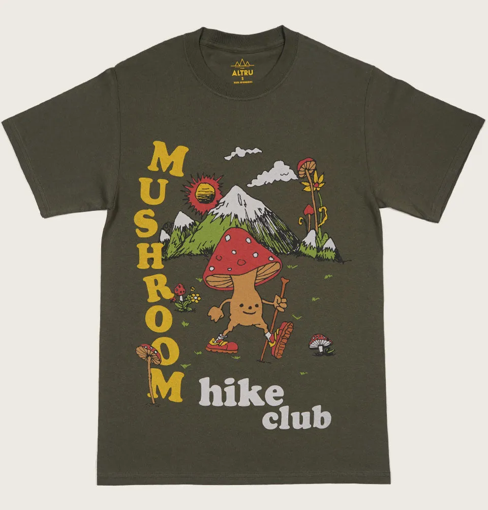 MUSHROOM HIKE CLUB Unisex T-shirt