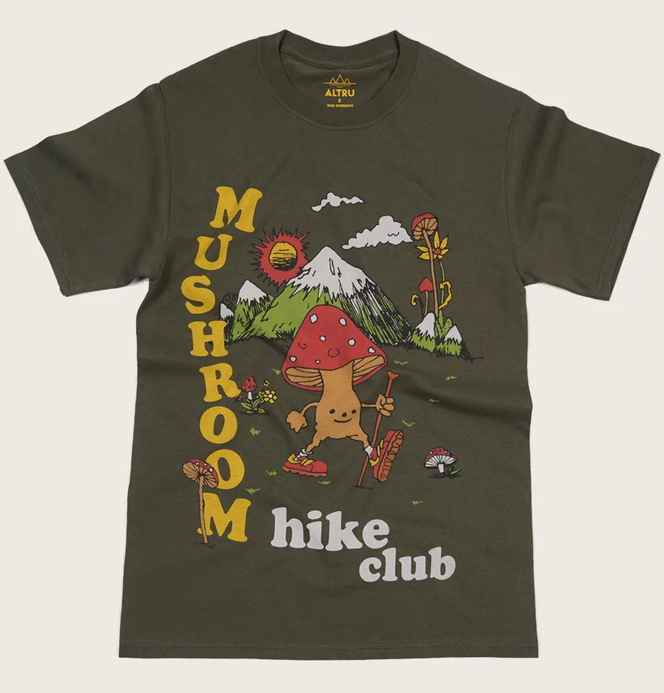 MUSHROOM HIKE CLUB Unisex T-shirt