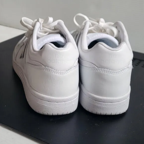New Balance Classics Unisex BB480 Men white leather Shoes Size 11 BB480L3W EUC