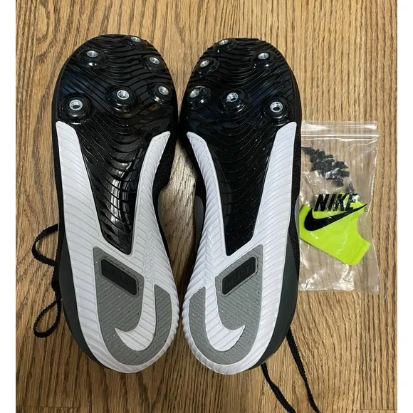 Nike Zoom Rival Multi Track and Field Spikes Black Silver DC8749-001 Men Sz 7.5