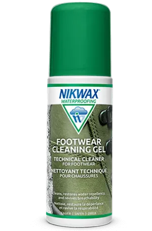 NikWax Footwear Cleaning Gel Brush-On 4.2oz