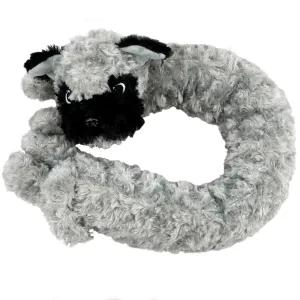Novelty Grey Dog Draught Excluder for Doors