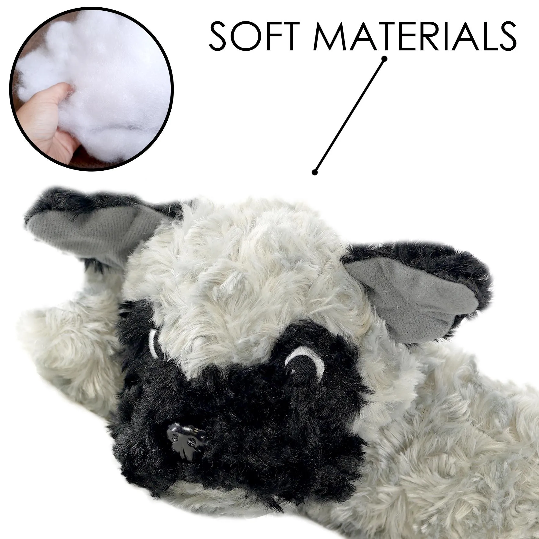 Novelty Grey Dog Draught Excluder for Doors