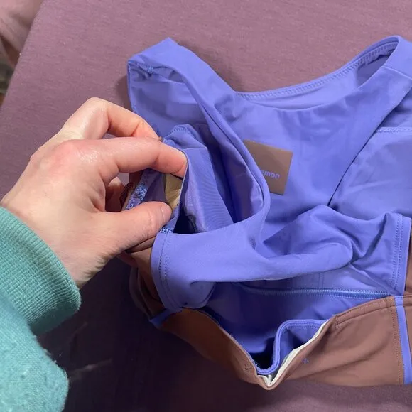 NWT - Lululemon Hike to swim bra  - size 6