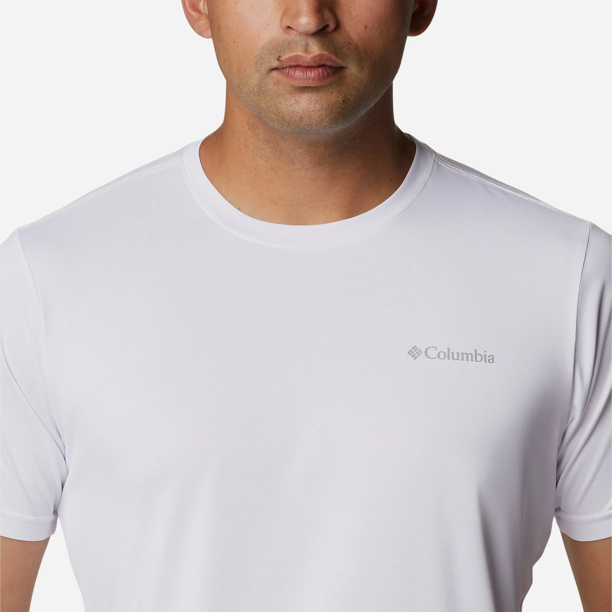 Áo Thun Ngắn Tay Nhanh Khô Nam Columbia Hike™ Crew - Trắng