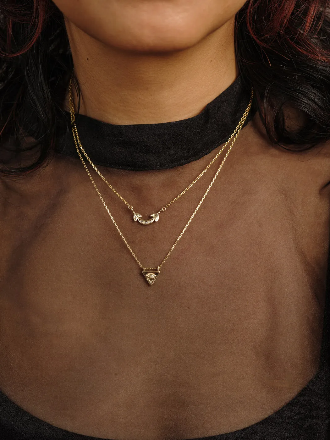 Olive and Arch Pendant