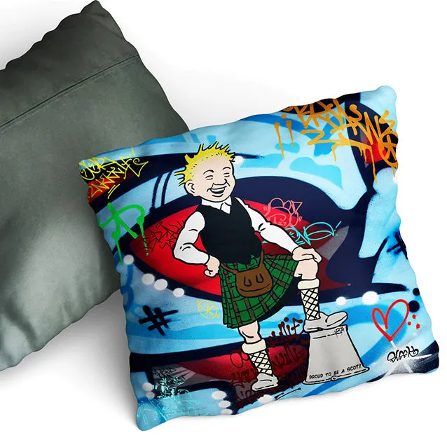 Oor Wullie Proud To Be A Scot Cushion