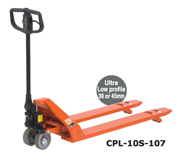 OPK Catch Manual Pallet Truck - Low / Ultra Low Profile Type