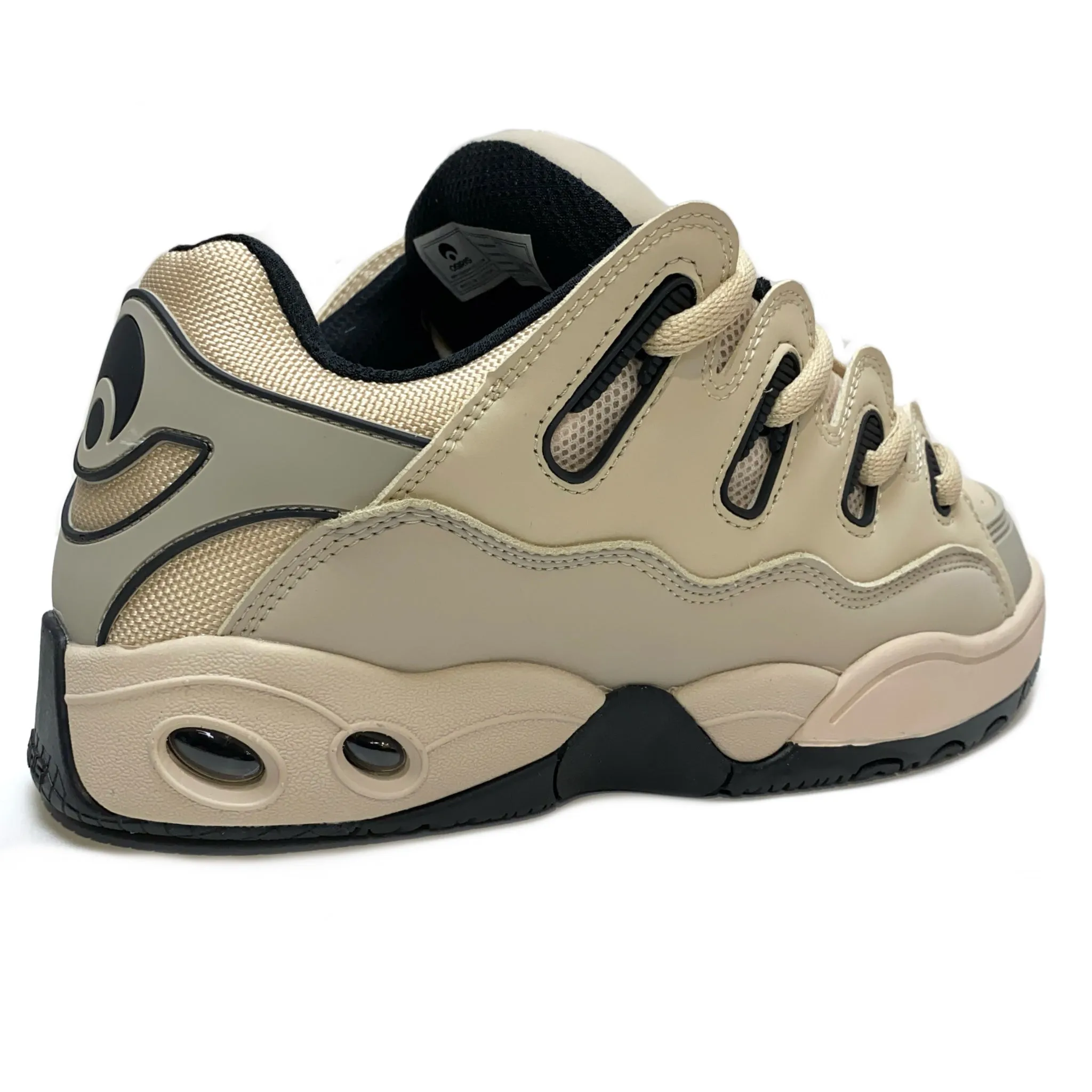 OSIRIS SHOES D3 OG TAN TAN BLACK TRAINERS