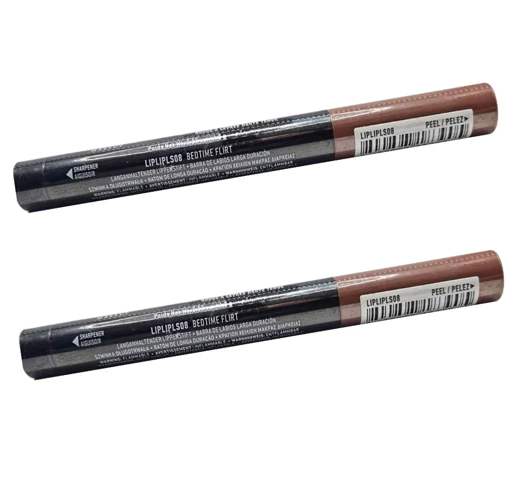 Pack of 2 NYX Lip Lingerie Push-Up Long Lasting Lipstick, Bedtime Flirt LIPLIPLS08