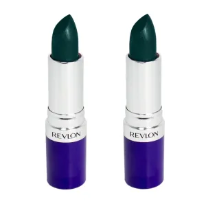Pack of 2 Revlon Lipstick, Turnt up Teal 112