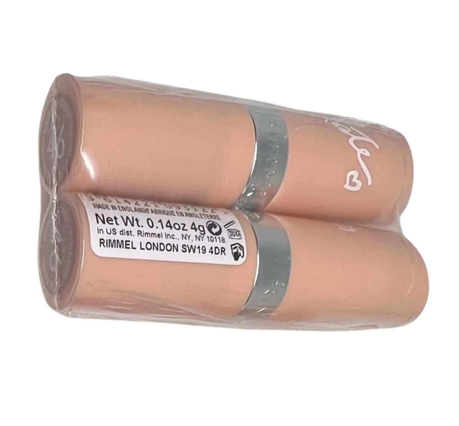Pack of 2 Rimmel London Lasting Finish by Kate Lipstick, 46