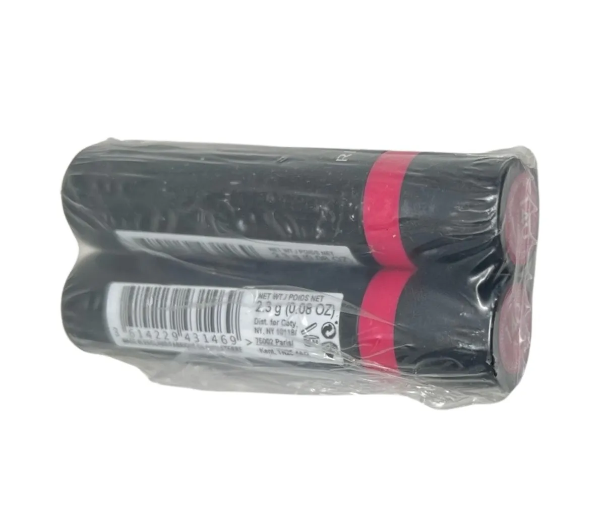 Pack of 2 Rimmel London Lasting Finish Extreme Lipstick, Fiyah 140
