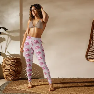 Peony - Hibiscus Surfwear - Ethical Yoga Leggings
