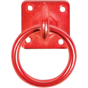 Perry Equestrian 50mm x 50mm Swivel Tie Ring on Plate