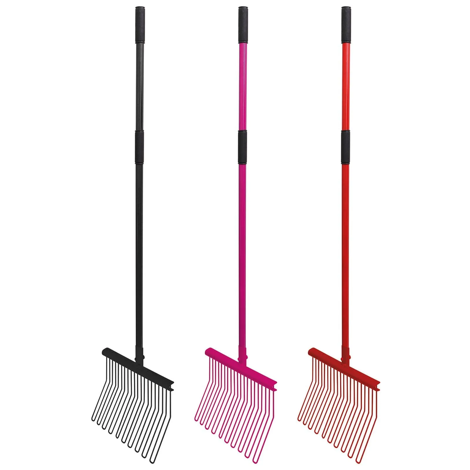 Perry Equestrian Rubber Matting Fork c/w Aluminium Handle