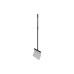 Perry Equestrian Rubber Matting Fork c/w Aluminium Handle