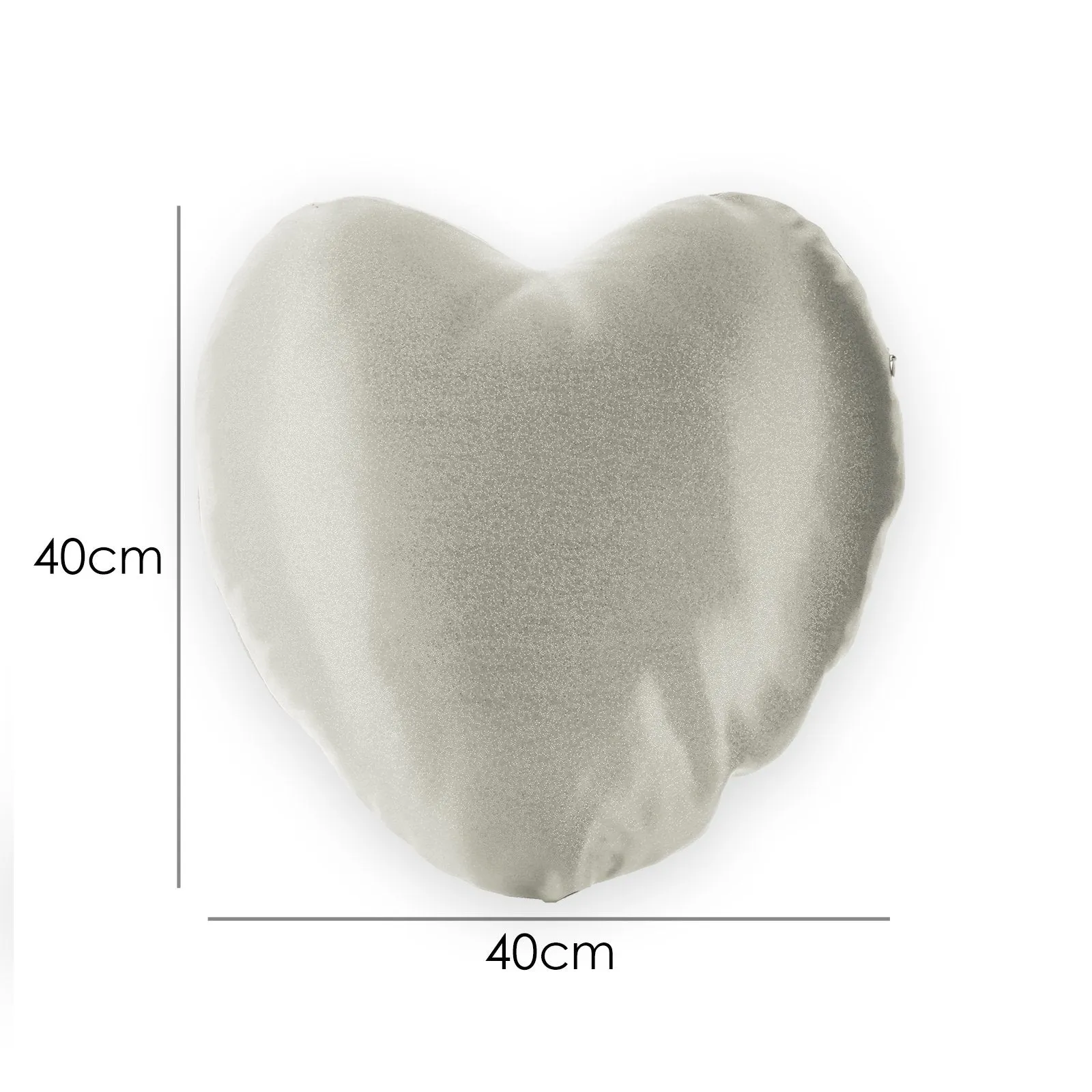 Personalised Glitter Heart Cushion with Cute Text and Light Brown Hair Black Dress Tiara Ballerina