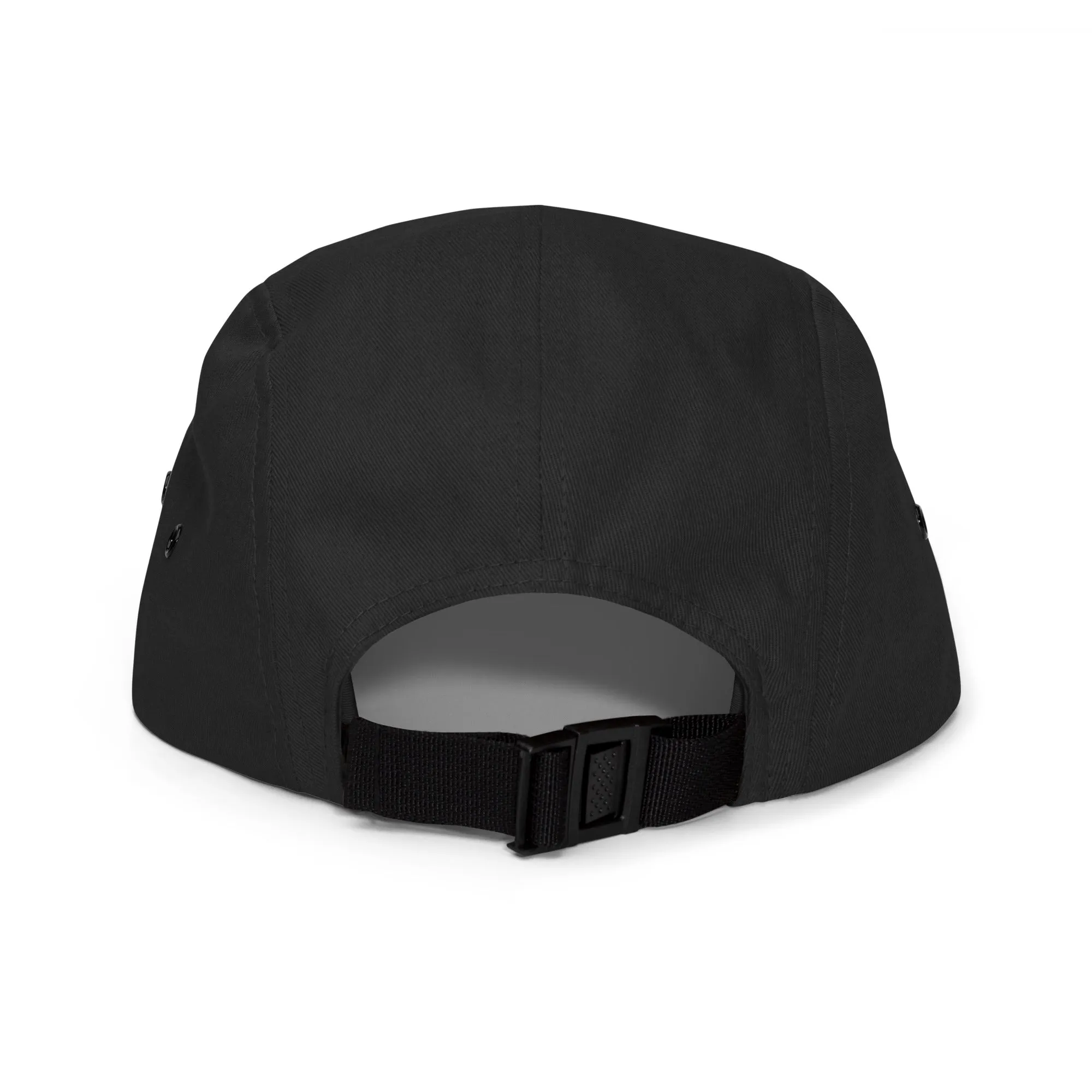 Pete Five Panel Cap - Black