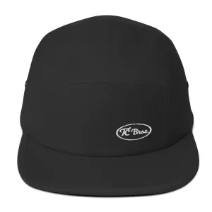 Pete Five Panel Cap - Black