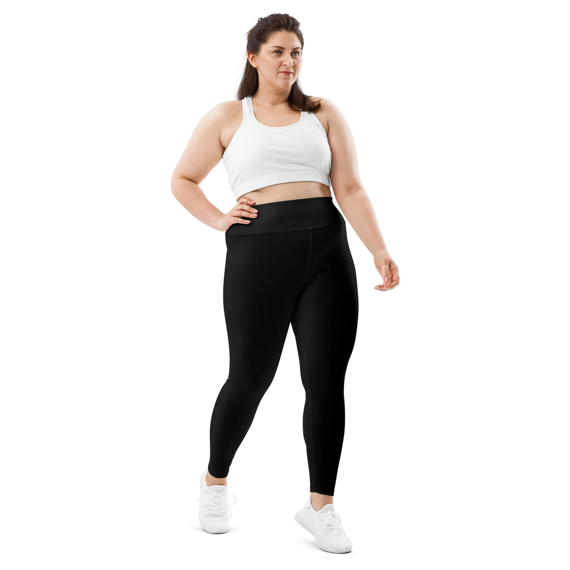 Plus Size Leggings - Noir