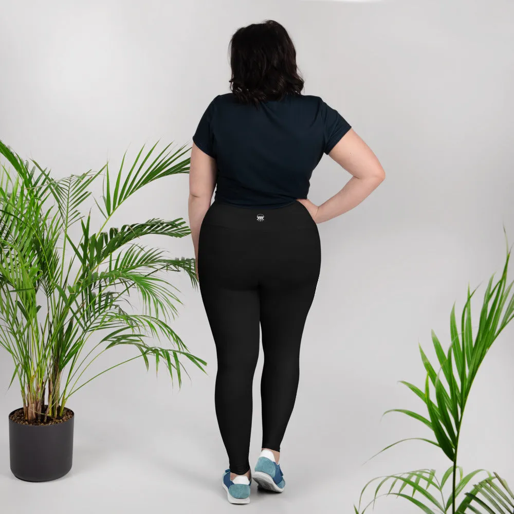 Plus Size Leggings - Noir
