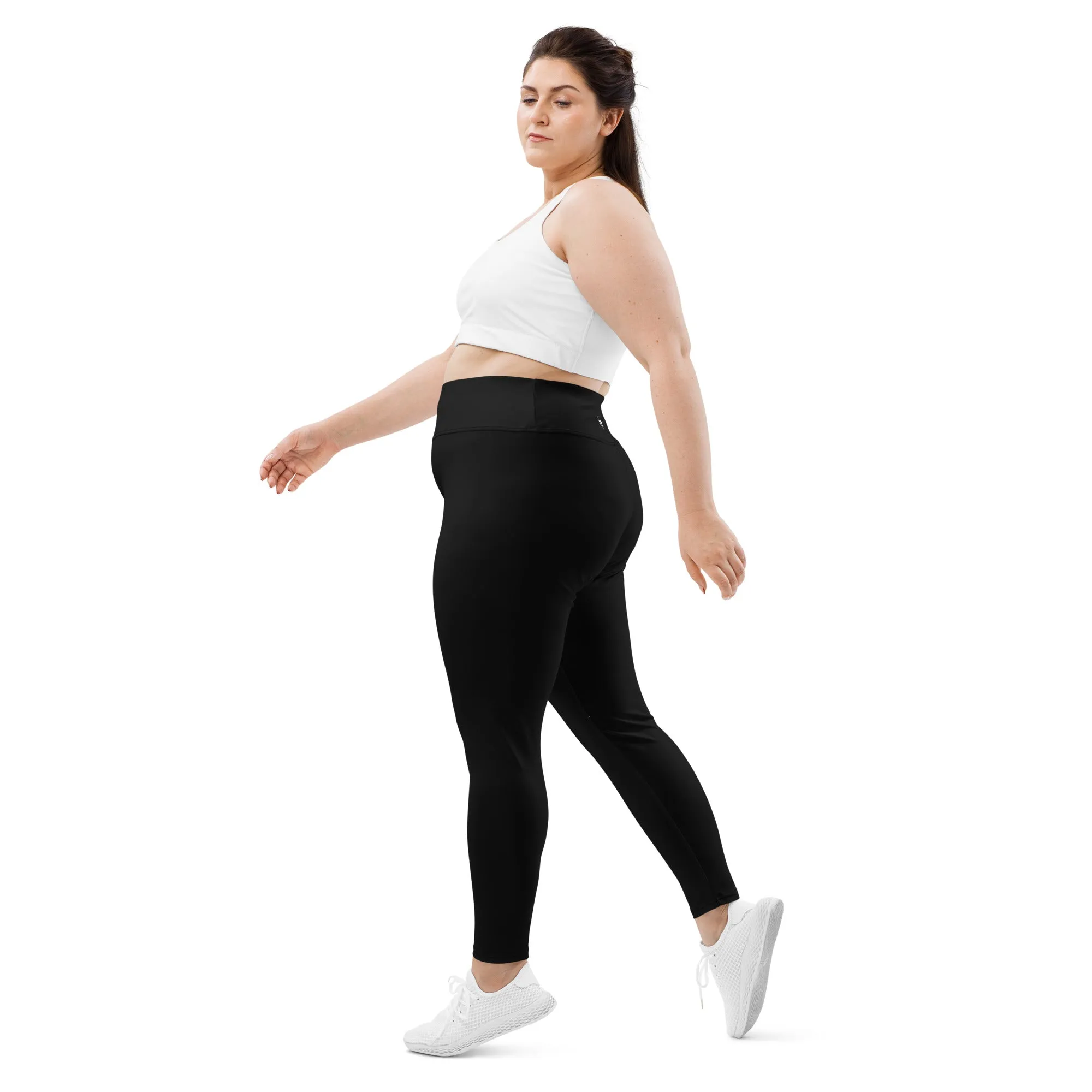 Plus Size Leggings - Noir