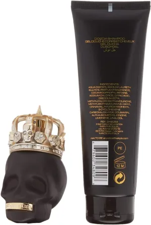 Police to Be King Edt 75ml 100ml Shower Gel Set