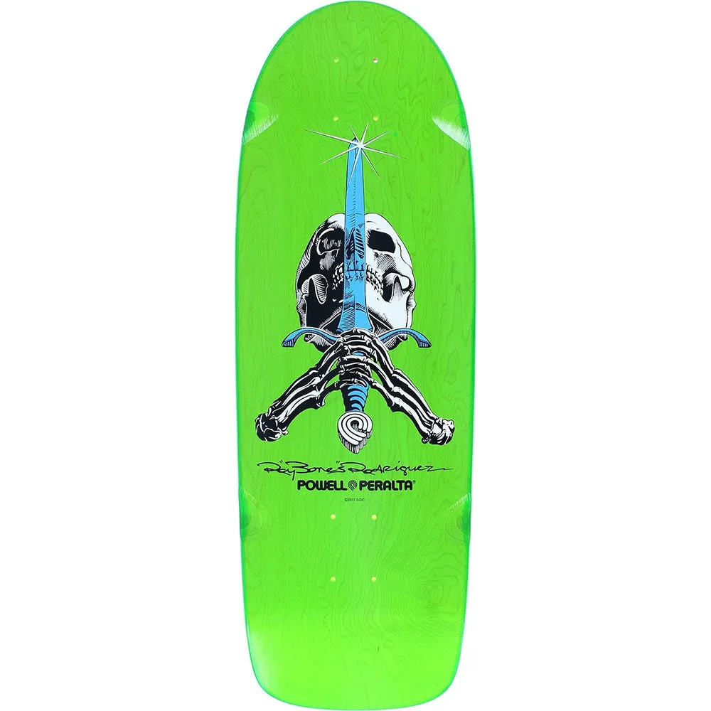 Powell Peralta Ray Bones Skull and Sword - Green