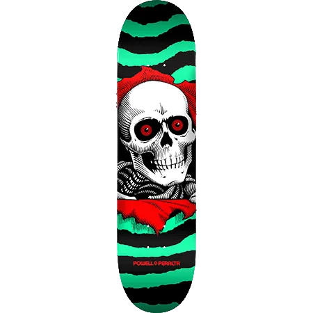 Powell Ripper Black/Mint 7.5"x 30.7 Tabla de Skate