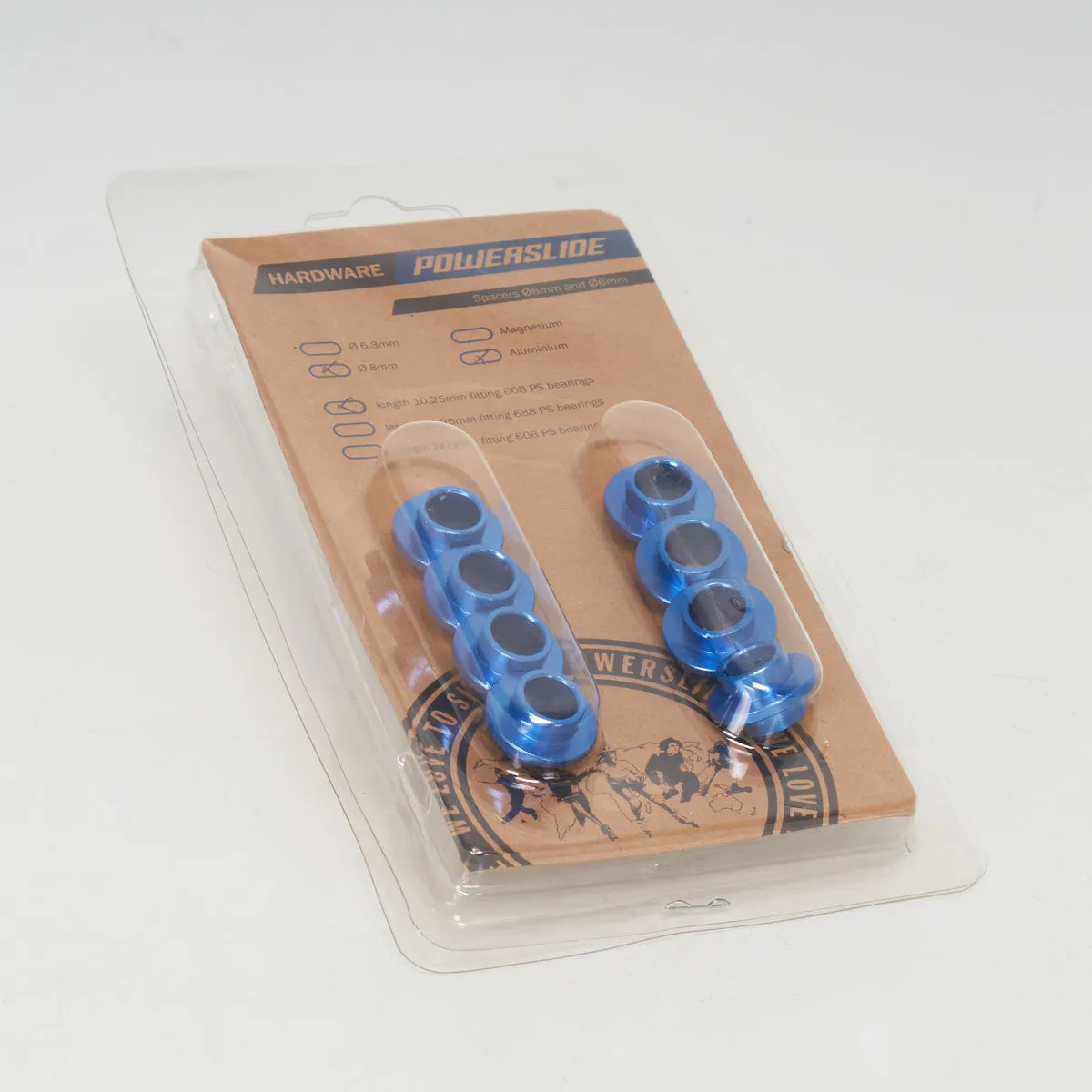 Powerslide 8mm Bearing Spacers (10.25mm depth)