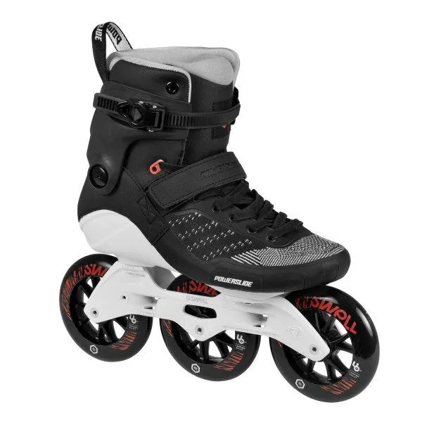 Powerslide Swell 110mm Metallic Black Inline Skates