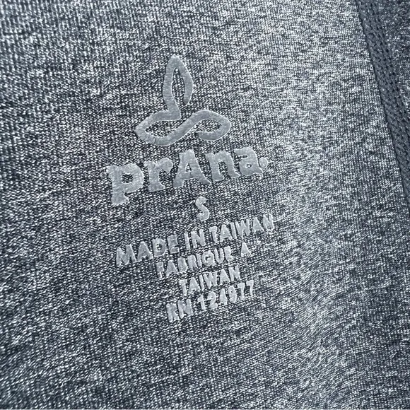 PrAna Cori Dark Grey Fitness Jacket S - EUC, Active, Outdoor, Gorp, Stretchy