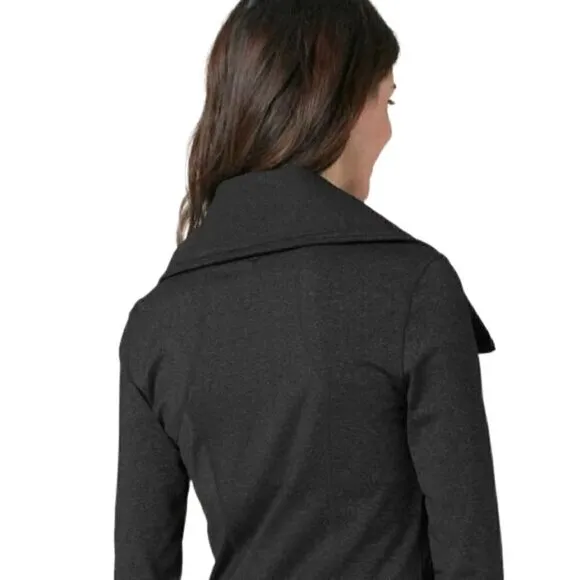 PrAna Cori Dark Grey Fitness Jacket S - EUC, Active, Outdoor, Gorp, Stretchy