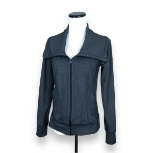 PrAna Cori Dark Grey Fitness Jacket S - EUC, Active, Outdoor, Gorp, Stretchy