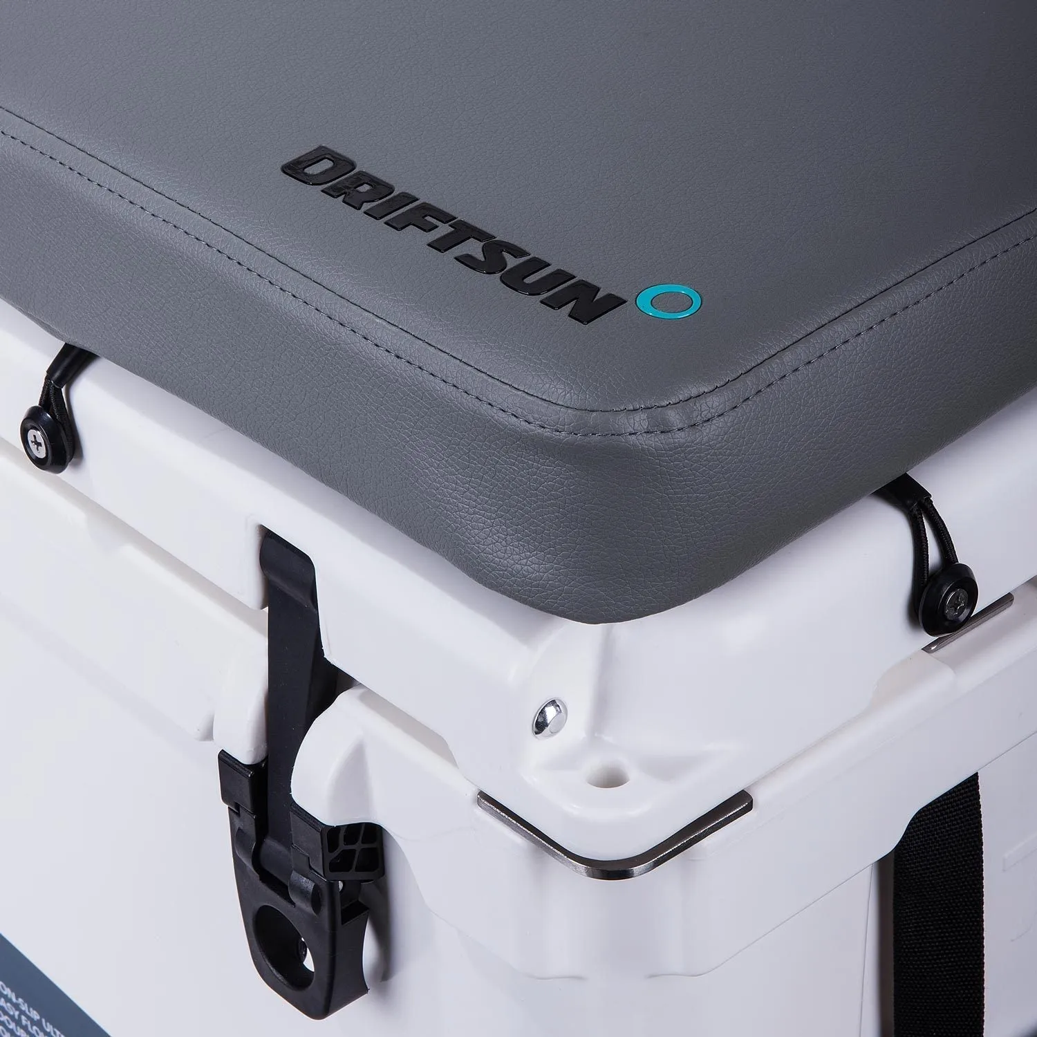 Premium Cooler Seat Cushion With Mounting Hardware - Fits 45Q Driftsun Ice Chests