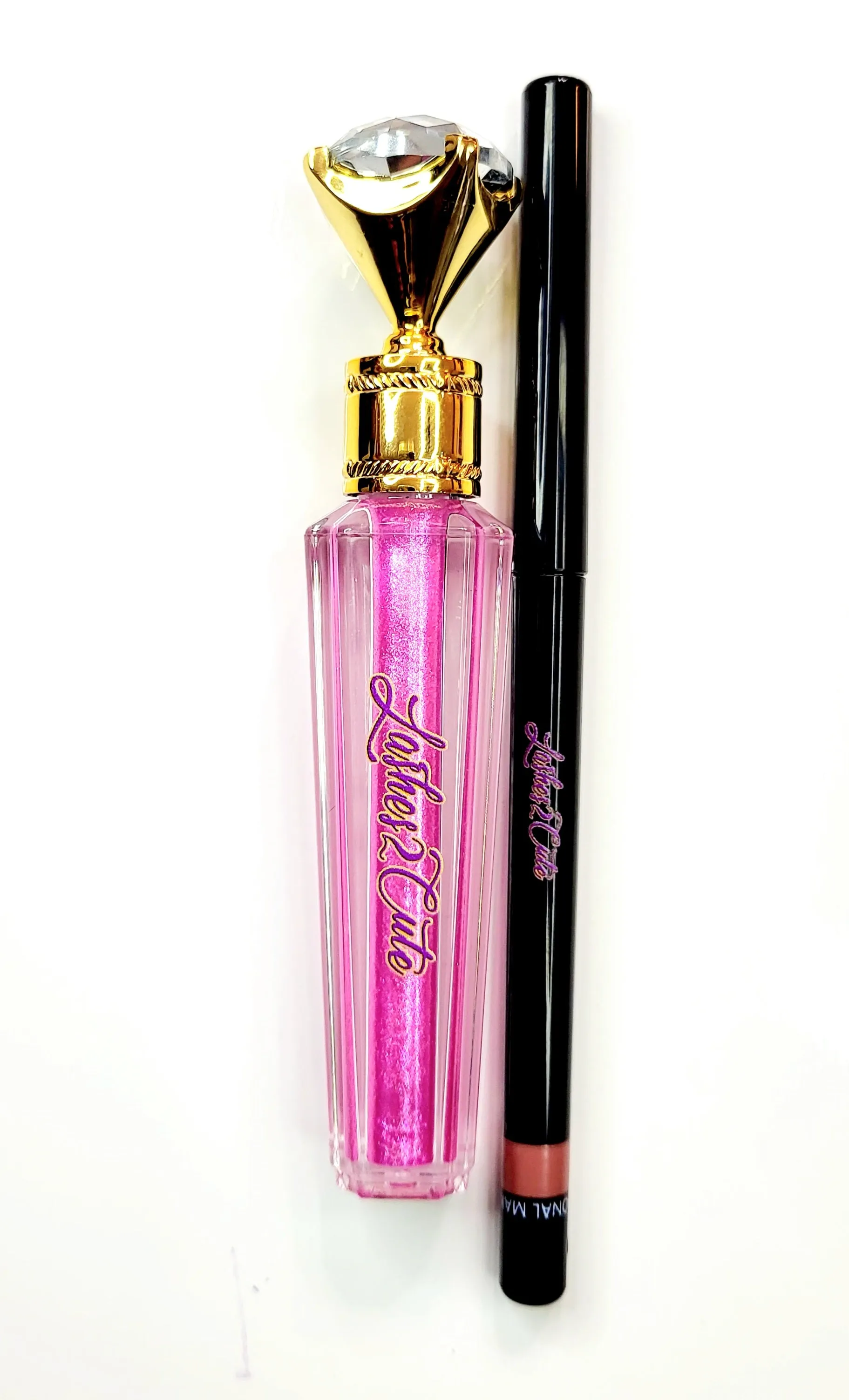"Savage" Shimmery & Sparkling Lipgloss & Lipliner Set