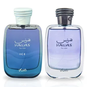 Rasasi Hawas   Hawas Ice Perfumes Bundle Offer