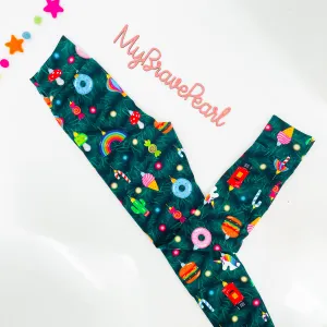 Ready To Ship 9-10Y Christmas Leggings