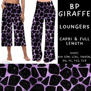 Ready To Ship - BP Giraffe - Capri Loungers OS