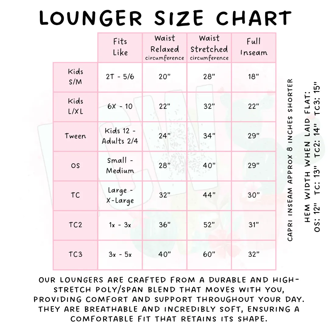 Ready To Ship - BP Stars - Capri Loungers TC