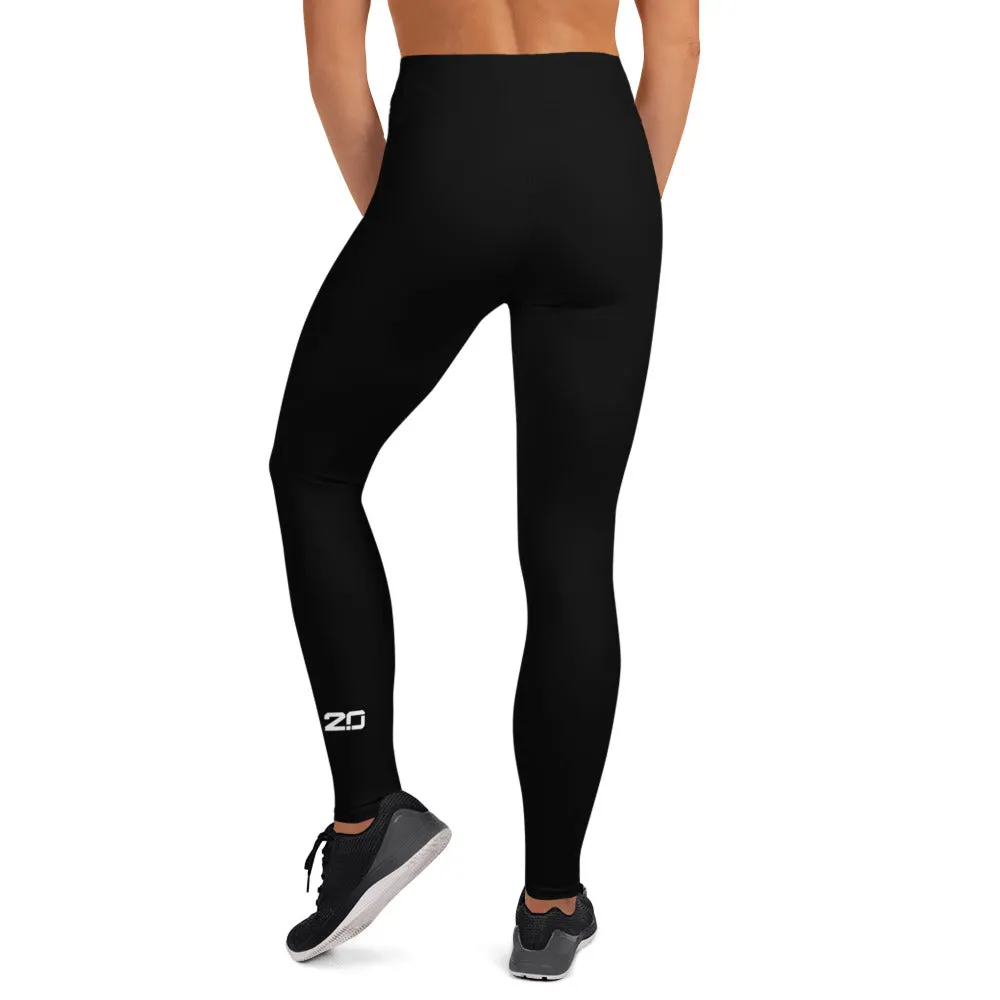 Rebirth High-Waisted Leggings - Black