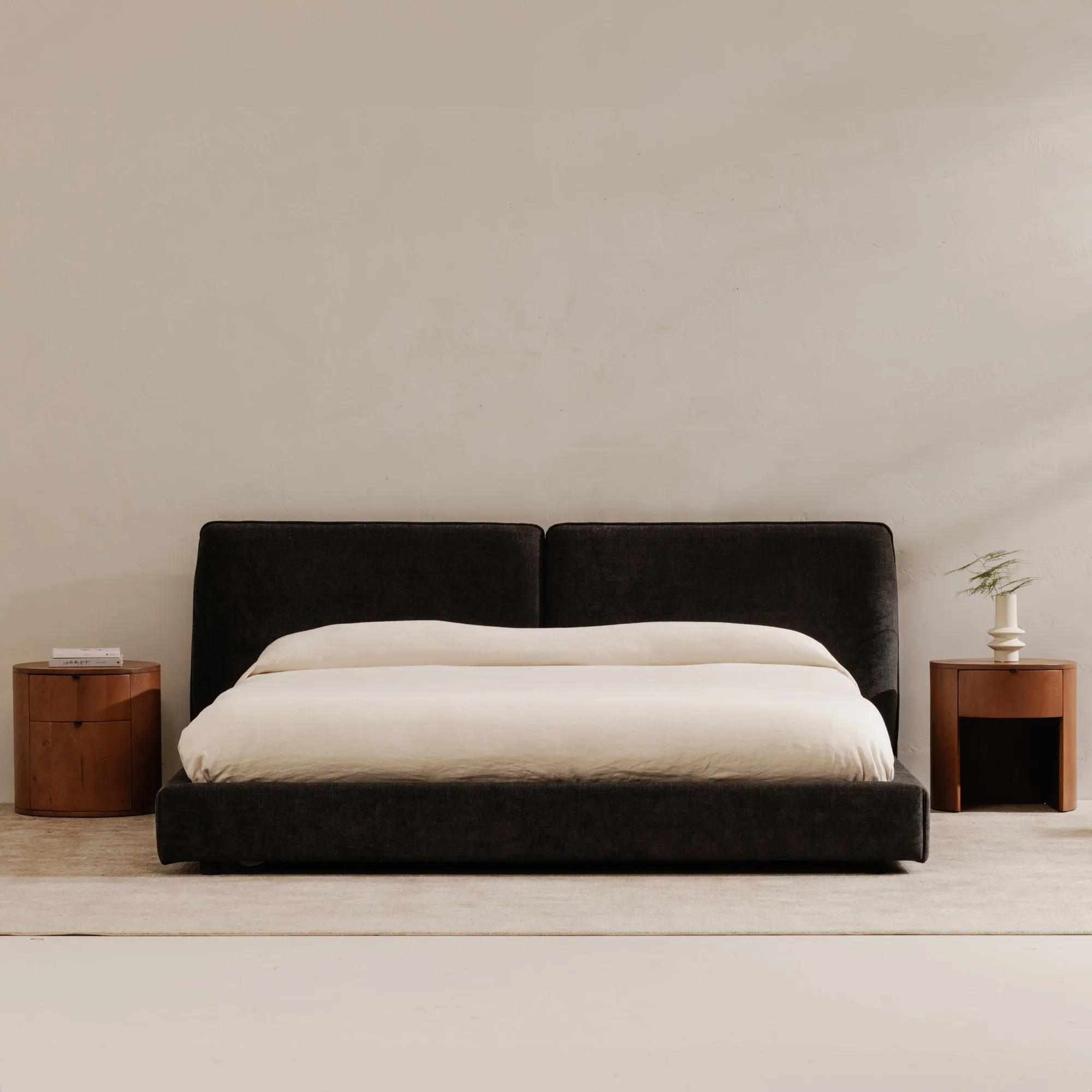 Retro Glide Low-Profile Luxury Bed
