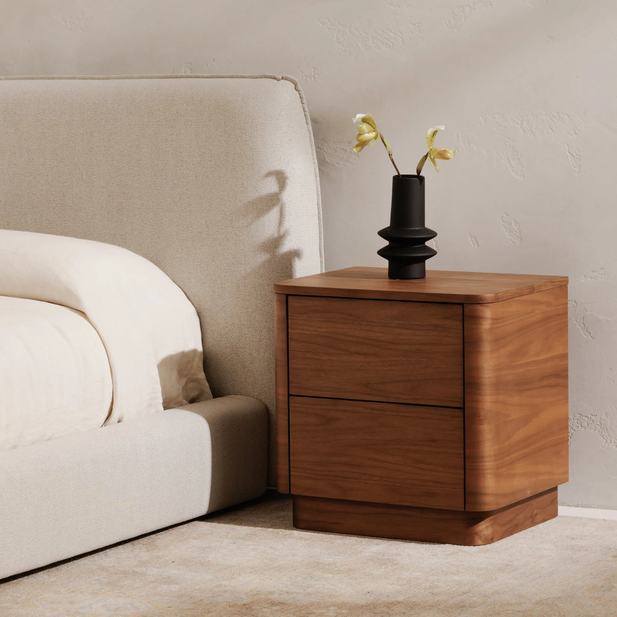 Retro Glide Low-Profile Luxury Bed