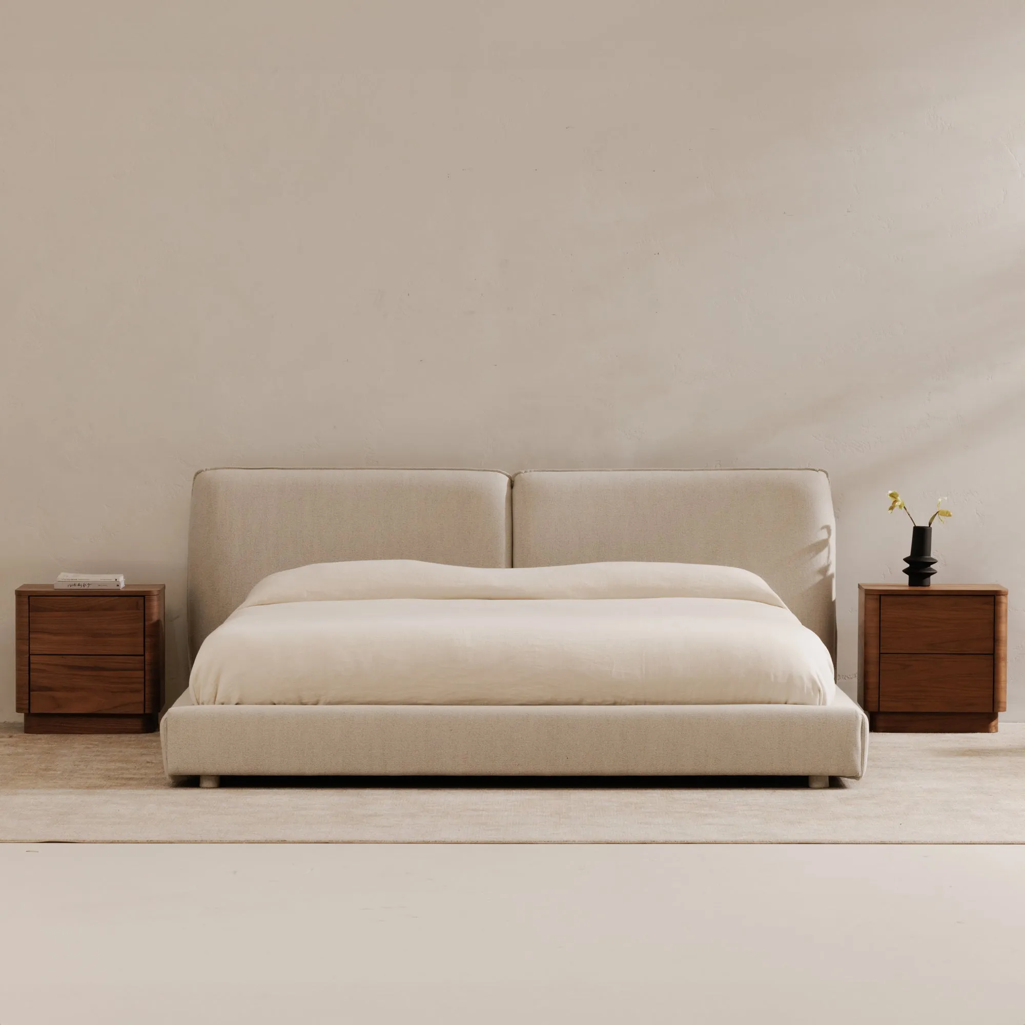 Retro Glide Low-Profile Luxury Bed