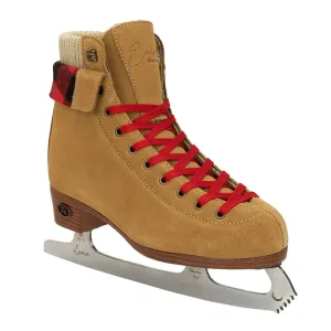Riedell Ember Ice Skates - Recreational Figure Ice Skates | Cider | Size 4