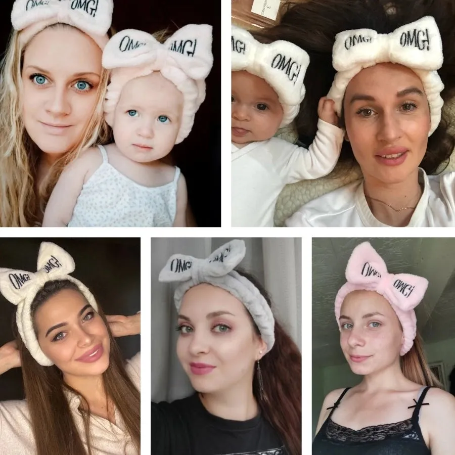 Roxie Fluffy Headband for Beauty Treatments